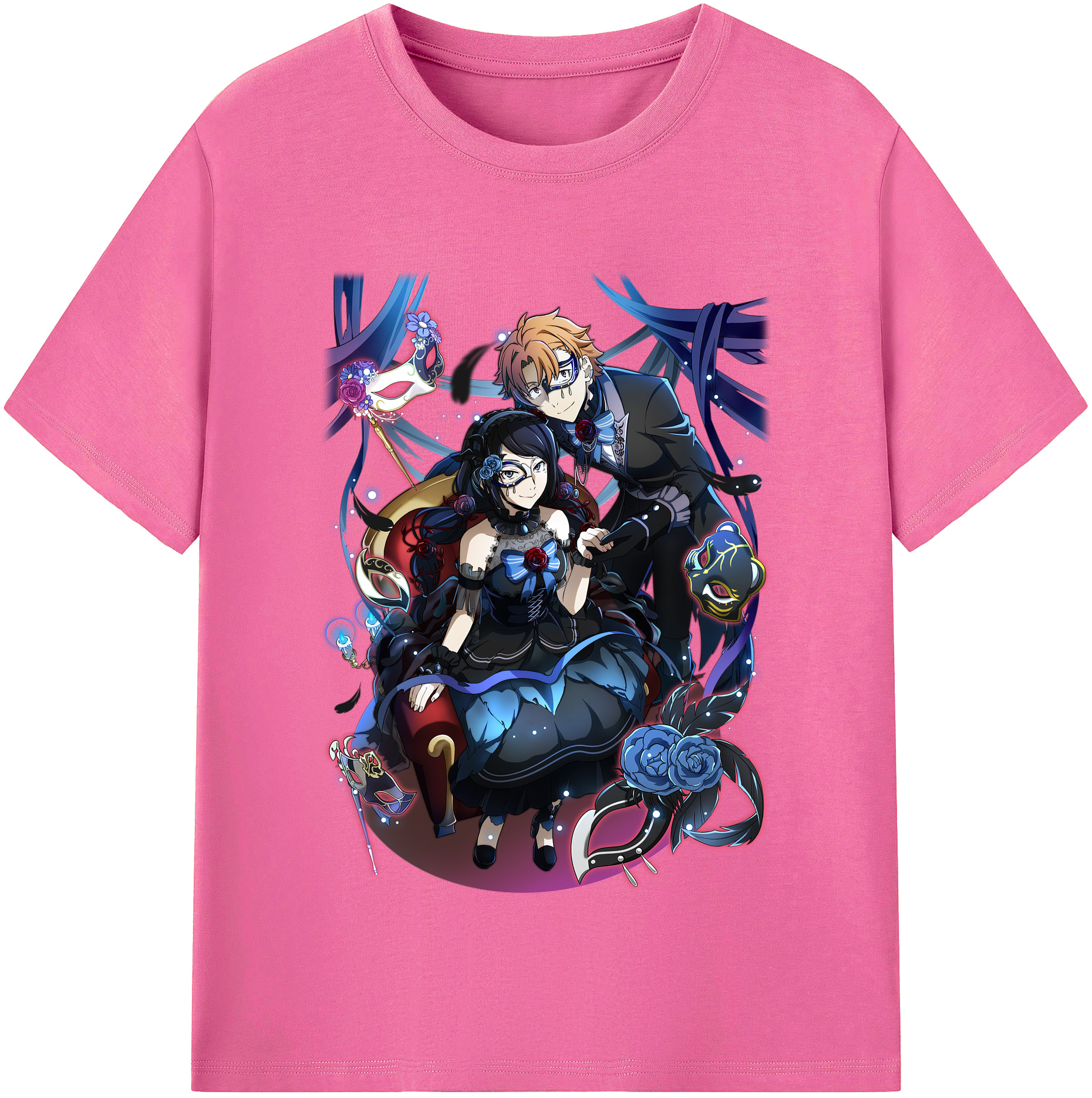 （画像用） 文豪ストレイドッグス Bungo Stray Dogs レディースカジュアルプリントTシャツ（綿100％）